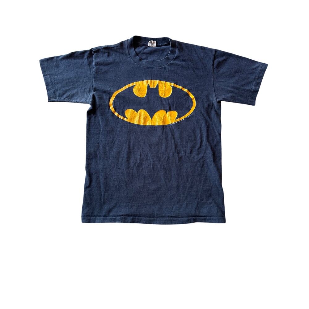 Vintage 1986 Batman Movie Promo USA Made Single Stitch Belton M Black T-Shirt